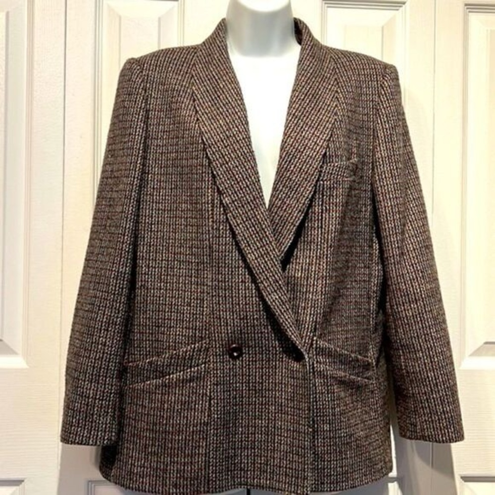 Vintage Eaton Wool Blend Blazer Size M